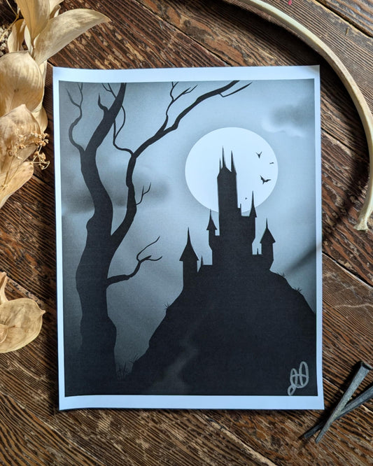 Castle Print 8.5x11