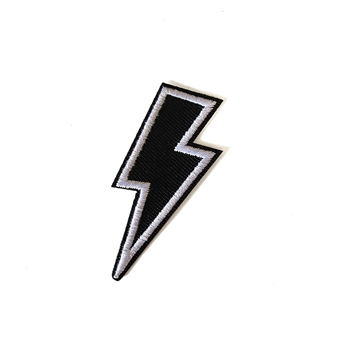 Lightnin Patch Lightning Bolt Patch – The Black Heart Co.